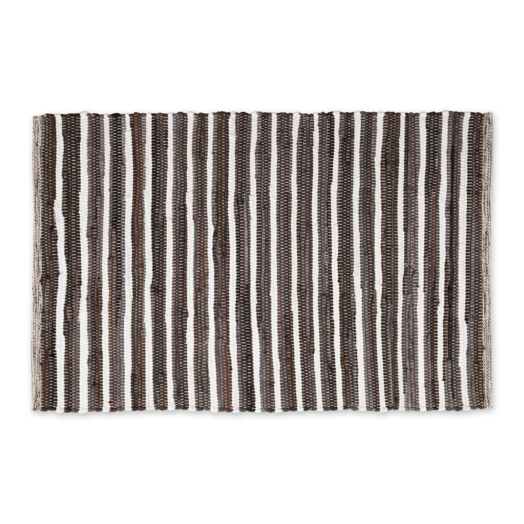 DII® Slim Stripe Cotton Chindi Rug